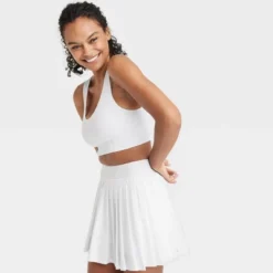 Women's Light Support Brushed Sculpt Bold Stitch Sports Bra - All In Motion™ -ActiveMode Sales Store GUEST 67269acf 18e6 473a 8cda a29e9722059e