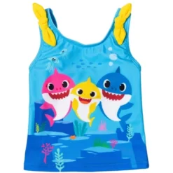 Pinkfong Baby Shark Girls Rash Guard Tankini Top And Bikini Bottom 3 Piece Swimsuit Set Toddler -ActiveMode Sales Store GUEST 687669c6 da3f 4cd2 8a34 0d6e0d2b311e