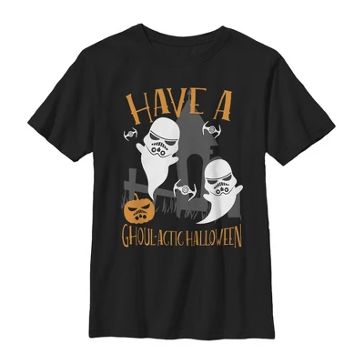 Boy's Star Wars Ghoulactic Halloween Stormtrooper T-Shirt 3 Boy's Star Wars Ghoulactic Halloween Stormtrooper T-Shirt - Image 3
