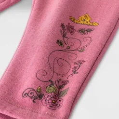 Baby Girls' 2pc Disney Princess Fleece Pullover And Jogger Set - Burgundy -ActiveMode Sales Store GUEST 6957fc56 0b60 4133 8ff5 1a02877abe24