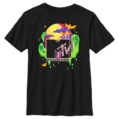 Boy's MTV Colorful Halloween Logo T-Shirt 4 Boy's MTV Colorful Halloween Logo T-Shirt - Image 4