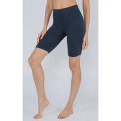 90 Degree By Reflex - Women's Washed Ribbed High Waist 9" Biker Shorts -ActiveMode Sales Store GUEST 6bf95830 c781 44fc ae27 d18d4961756f