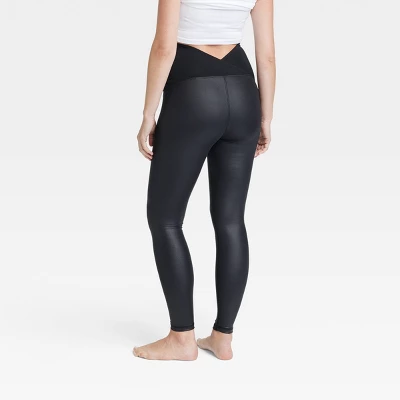High Gloss Maternity Leggings - Isabel Maternity By Ingrid & Isabel™ Black S 1 High Gloss Maternity Leggings - Isabel Maternity By Ingrid & Isabel™ Black S