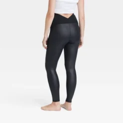 High Gloss Maternity Leggings - Isabel Maternity By Ingrid & Isabel™ Black M