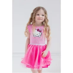 Hello Kitty Girls Tulle Dress Little Kid To Big Kid