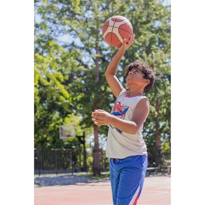 Marvel Spider-Man Graphic T-Shirt Tank Top And Shorts 3 Piece Outfit Set 2 Marvel Spider-Man Graphic T-Shirt Tank Top And Shorts 3 Piece Outfit Set - Image 2