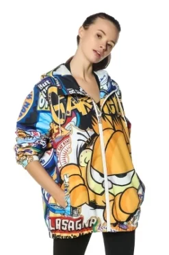 Members Only - Women's Garfield Windbreaker Oversized Jacket - Multi -ActiveMode Sales Store GUEST 70703433 64da 4e15 8529 29cda6b5ee61