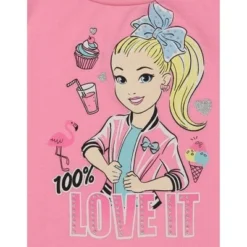 JoJo Siwa Girls T-Shirt And French Terry Shorts Outfit Set Little Kid To Big Kid -ActiveMode Sales Store GUEST 71390c9e 072c 42b7 9130 071c80ecca0b