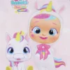Cry Babies Magic Tears Girls' Show Unicorn Sleep Pajama Dress Nightgown Pink