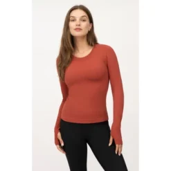 Yogalicious Womens Seamless Zaia Long Sleeve Active Shirt -ActiveMode Sales Store GUEST 7396aa35 d32a 47a6 a8e9 f59195bbc6c5