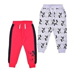 Disney Boy's Mickey Mouse Graphic Print Jogger Pants With Drawstring Waistband, 2 Piece Set For Toddler -ActiveMode Sales Store GUEST 744fc7f6 070e 44a3 aedc 221e30961285