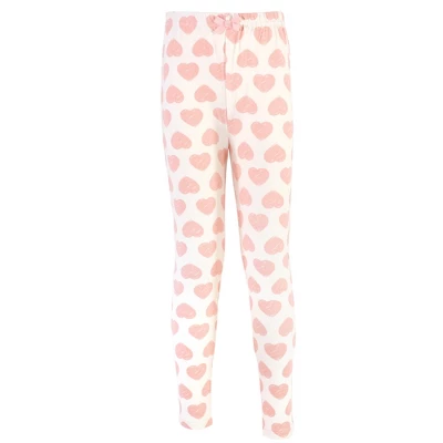 Touched By Nature Baby, Toddler, Big Kids And Youth Girl Organic Cotton Leggings 4pk, Leopard Hearts 2 Touched By Nature Baby, Toddler, Big Kids And Youth Girl Organic Cotton Leggings 4pk, Leopard Hearts - Image 2