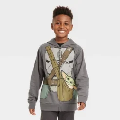 Boys' Star Wars: The Mandalorian The Child Cosplay Sweatshirt - Charcoal Gray -ActiveMode Sales Store GUEST 78a5ec13 b7cd 40d2 910d 074ff95003ba