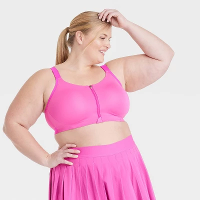 Women’s High Support Sculpt Zip Front Bra - All In Motion™ 7 Women’s High Support Sculpt Zip Front Bra - All In Motion™ - Image 7
