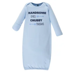 Hudson Baby Infant Boy Cotton Long-Sleeve Gowns 4pk, Handsome Fella, 0-6 Months -ActiveMode Sales Store GUEST 796599a6 33d1 4c99 b47a e8e8dabbd033