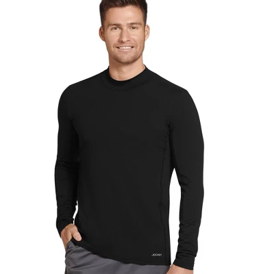 Jockey Men's Thermal Long Sleeve Mock Neck 2 Jockey Men's Thermal Long Sleeve Mock Neck - Image 2