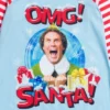Elf Buddy The Elf Christmas Girls Nightgown Pajamas Little Kid To Big Kid