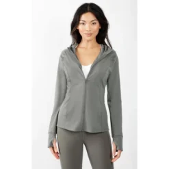 Yogalicious - Women's Slim Fit Hooded Track Jacket -ActiveMode Sales Store GUEST 7da573f6 2014 46d0 9c7d 40a3836ff4a3