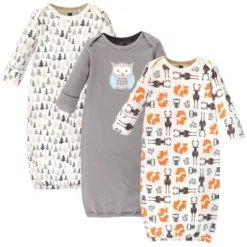 Hudson Baby Infant Unisex Cotton Gowns, Unisex Owl -ActiveMode Sales Store GUEST 7f548891 027a 497a 8aa5 0d4a55c43720