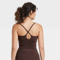 Women's Light Support Allover Cozy Cami Sports Bra - All In Motion™