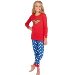 Intimo Girls' Wonder Woman Glitter Logo Pajama Set -ActiveMode Sales Store GUEST 82da071e f38c 42ae a740 8a6eb3060de3