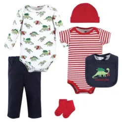 Hudson Baby Unisex Cotton Layette Set, Christmasaurus -ActiveMode Sales Store GUEST 85fd2881 6623 459b 8716 c3f55d529d67