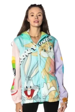 Members Only Women's Looney Tunes Colorblock Windbreaker Jacket -ActiveMode Sales Store GUEST 8643aba5 767f 4db7 9567 7e4b9eb823d9