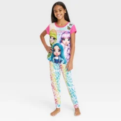 Girls' Rainbow High 2pc Pajama Set - Pink/White -ActiveMode Sales Store GUEST 86ccac0c d8c0 4a7f 84ee e6345e7dddf3