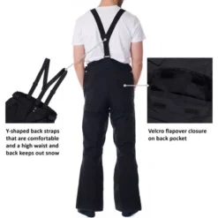 Alpine Swiss Mens Waterproof Snow Pants With Removable Suspenders Insulated Winter Snowboarding Ski Pants -ActiveMode Sales Store GUEST 86ce3727 0976 4539 bdaa cf2426cb39ae