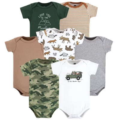 Hudson Baby Cotton Bodysuits, Animal Adventure 10 Hudson Baby Cotton Bodysuits, Animal Adventure - Image 10