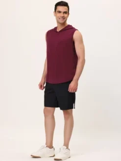 Lars Amadeus Men's Sleeveless Hoodies Vest T-Shirt Workout Gym Hooded Tank Tops 10 Lars Amadeus Men's Sleeveless Hoodies Vest T-Shirt Workout Gym Hooded Tank Tops -ActiveMode Sales Store GUEST 8996b08b b3a5 4fe5 b643 ed347240fe7e