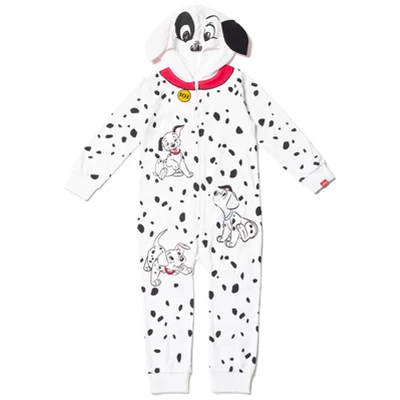 Disney 101 Dalmatians Zip Up Cosplay Coverall Newborn To Little Kid 5 Disney 101 Dalmatians Zip Up Cosplay Coverall Newborn To Little Kid - Image 5