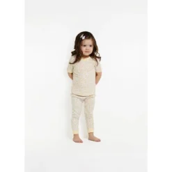 Sleep On It Girls Buttercup Blossom Snug Fit 2-Piece Pajama Sleep Set
