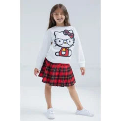 Hello Kitty Girls Fleece Sweatshirt And Skirt Toddler To Big Kid -ActiveMode Sales Store GUEST 8c24373d 76f7 4f6f 952f 7c6af46a3085