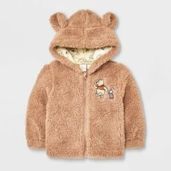 Baby Disney Winnie The Pooh Sherpa Zip-Up Sweatshirt - Tan -ActiveMode Sales Store GUEST 8c4b8a76 5852 43d8 ad84 f2c42b067e0b