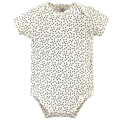 Touched By Nature Baby Girl Organic Cotton Bodysuits 5pk, Poppy 4 Touched By Nature Baby Girl Organic Cotton Bodysuits 5pk, Poppy - Image 4