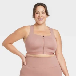 Women's High Support Sculpt Zip-Front Sports Bra - All In Motion™ -ActiveMode Sales Store GUEST 8cf46591 08b4 4076 93df 8950f130c883