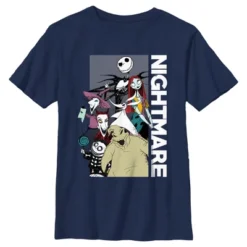 Boy's The Nightmare Before Christmas Halloween Group Shot T-Shirt -ActiveMode Sales Store GUEST 8d14d4d2 bdba 44ac a449 3ff69112e701