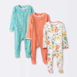 Baby Girls' 3pk Tight Fit Zip-Up Sleep N' Play - Cloud Island™ -ActiveMode Sales Store GUEST 8e1a68bb f8ca 4f42 8db5 f3be79f33ab5