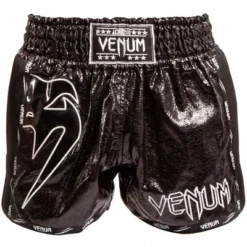 Venum Giant Infinite Muay Thai Shorts - Black/Black