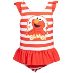 Sesame Street Elmo Girls One Piece Bathing Suit Toddler -ActiveMode Sales Store GUEST 902a9c63 5ee1 499b 9399 432bdb01d848