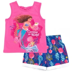 Disney Princess Ariel Girls Tank Top And Active Retro Dolphin Shorts Toddler To Big Kid -ActiveMode Sales Store GUEST 91a8a151 e95d 4de0 9adc e5d57b44da26