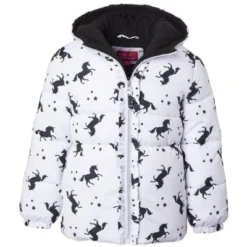 Pink Platinum Girls' Unicorn Puffer Jacket -ActiveMode Sales Store GUEST 9416b65d bd48 45ba 837d 072a69d074dd