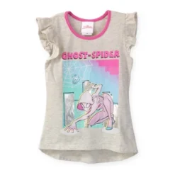 Marvel Spider-Man Ghost-Spider Girls T-Shirt And Leggings Outfit Set Toddler