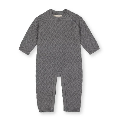 Hope & Henry Baby Cable Knit Sweater Romper 9 Hope & Henry Baby Cable Knit Sweater Romper - Image 9