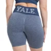 Yale Biker Shorts - High-Waisted Compression Shorts - Moisture-Wicking & Breathable - Ideal For Cycling, Running, Fitness By MAXXIM