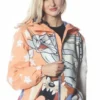 Members Only - Women's Big Bugs Windbreaker Oversized Jacket