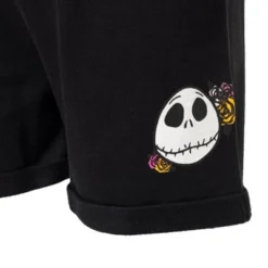 Disney Nightmare Before Christmas Knotted Graphic T-Shirt French Terry Shorts Set Black / Pink -ActiveMode Sales Store GUEST 962a11fa 424f 4b8b b197 7ba183ac3aea