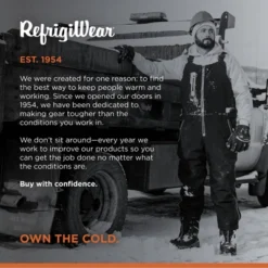 RefrigiWear Men's Insulated Extreme Softshell High Bib Overalls -60F Protection -ActiveMode Sales Store GUEST 96b6dfb7 fe30 49d1 aaf2 25b02ec46456