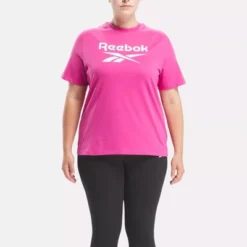 Reebok Identity Big Logo T-Shirt (Plus Size) -ActiveMode Sales Store GUEST 96da6430 1cfc 4770 a5c5 0facc04a39f7
